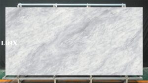 LXG17 Muse White Sintered Stone Feature Linx Surfaces
