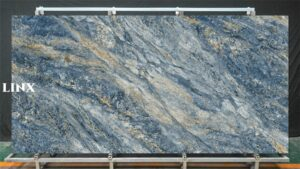 LXG233 Blue Wanaka Sintered Stone Feature Linx Surfaces