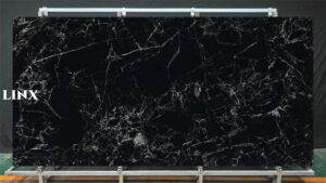 LXG32 Mooney Black Sintered Stone Feature Linx Surfaces