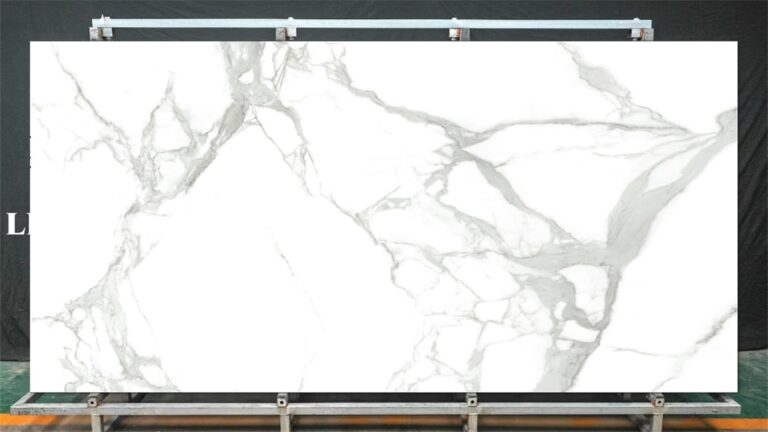 LXG39 Bentley White Sintered Stone Feature Linx Surfaces
