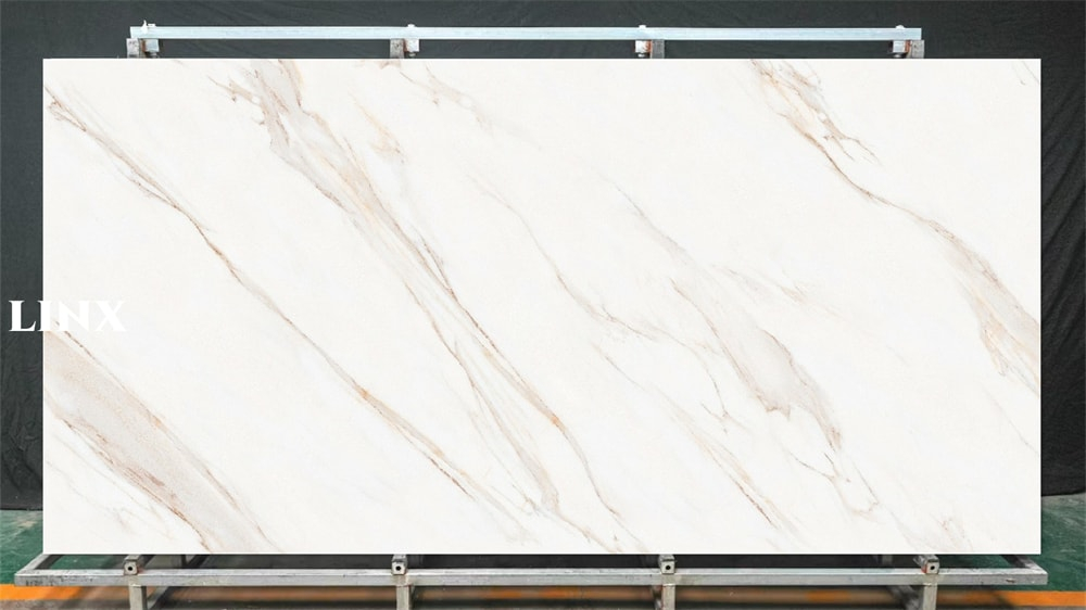 LXG47 Gadal Gold Sintered Stone Feature Linx Surfaces