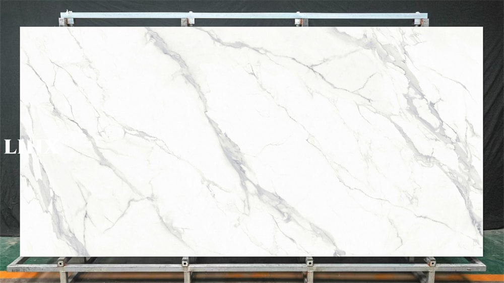 LXG55 Waterfall Sintered Stone Feature Linx Surfaces