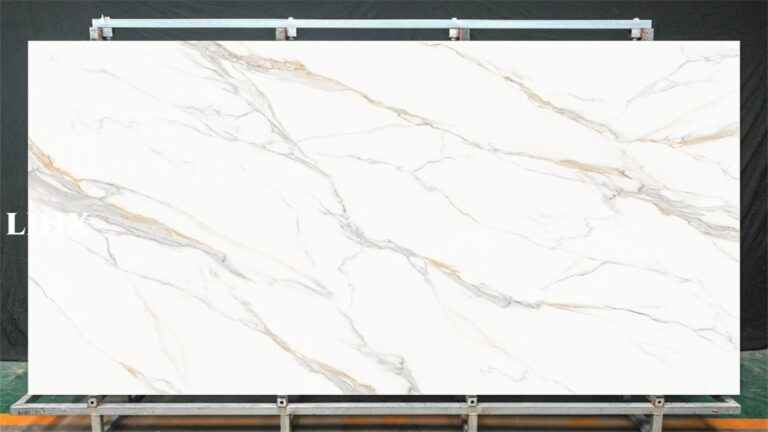LXG666 Louiskin Gold Sintered Stone Feature Linx Surfaces