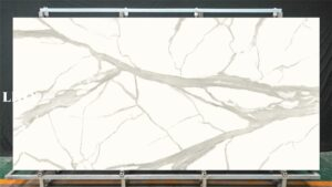 LXG78 Super Snow Sintered Stone Feature Linx Surfaces