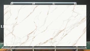 LXG81 Sofitel Gold Sintered Stone Feature Linx Surfaces