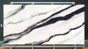 LXG98 Panda Sintered Stone Feature Linx Surfaces