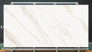LXX47 Gadal Gold Sintered Stone Feature Linx Surfaces