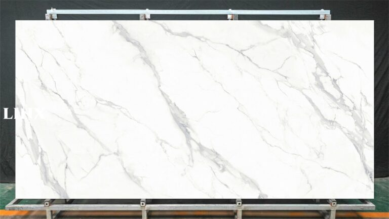 LXX55 Waterfall Sintered Stone Feature Linx Surfaces