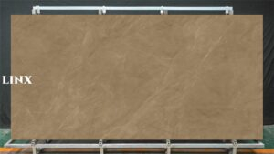 LXX65 Papes Brown Sintered Stone Feature Linx Surfaces