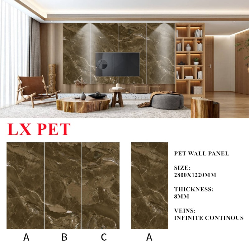 1. Alison Brown PET 8mm Wall Panel Linx Surfaces