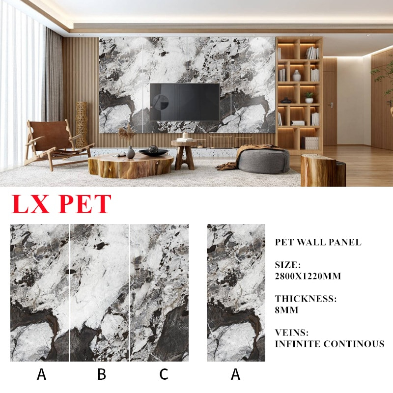 19. Carbon Rock PET 8mm Wall Panel Linx Surfaces