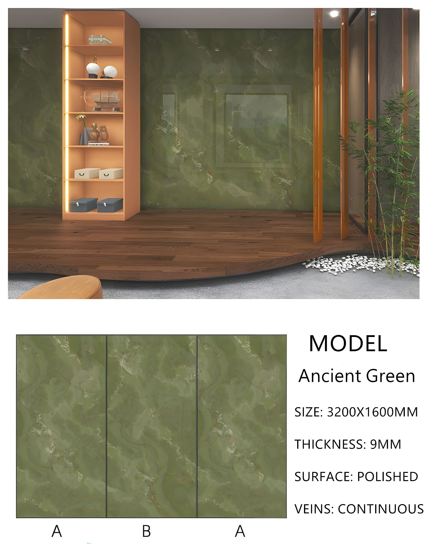 29. Sintered Stone Ancient Green
