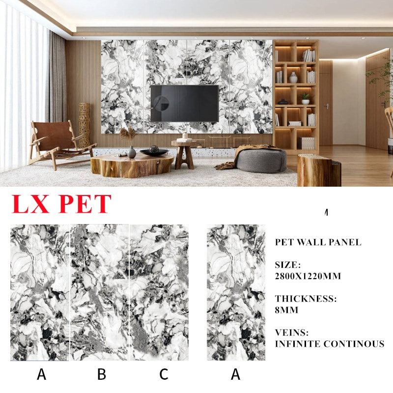 4. Bulgari Grey PET 8mm Wall Panel Linx Surfaces