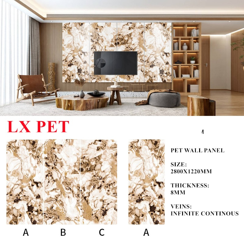 5. Bulgari Gold PET 8mm Wall Panel Linx Surfaces