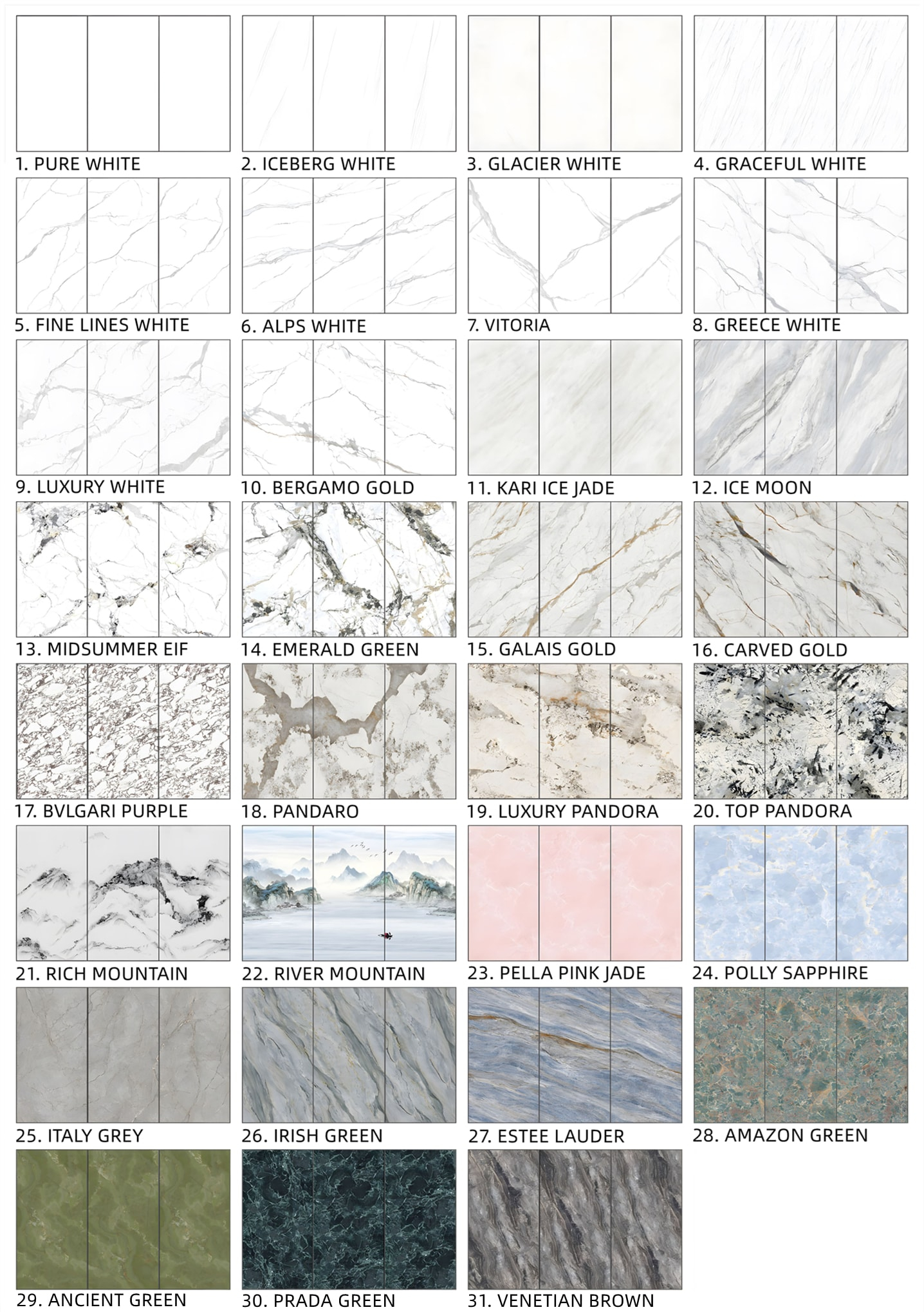 9mm Thickness Polished Finish Sintered Stone 3200x1600mm Large Slabs Linx Surfaces