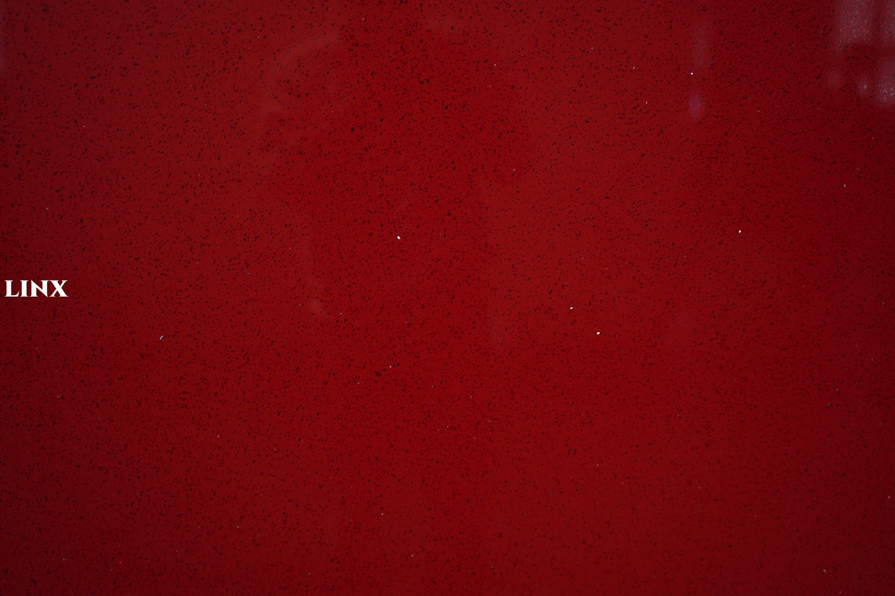 LX1211 SPARKLE RED QUARTZ STONE CLOSE UP 3 LINX SURFACES
