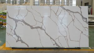 LX8003 STRONG ROAD QUARTZ STONE FEATURE LINX SURFACES