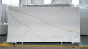 LX9001 CALACATTA GOLD QUARTZ STONE LINX SURFACES