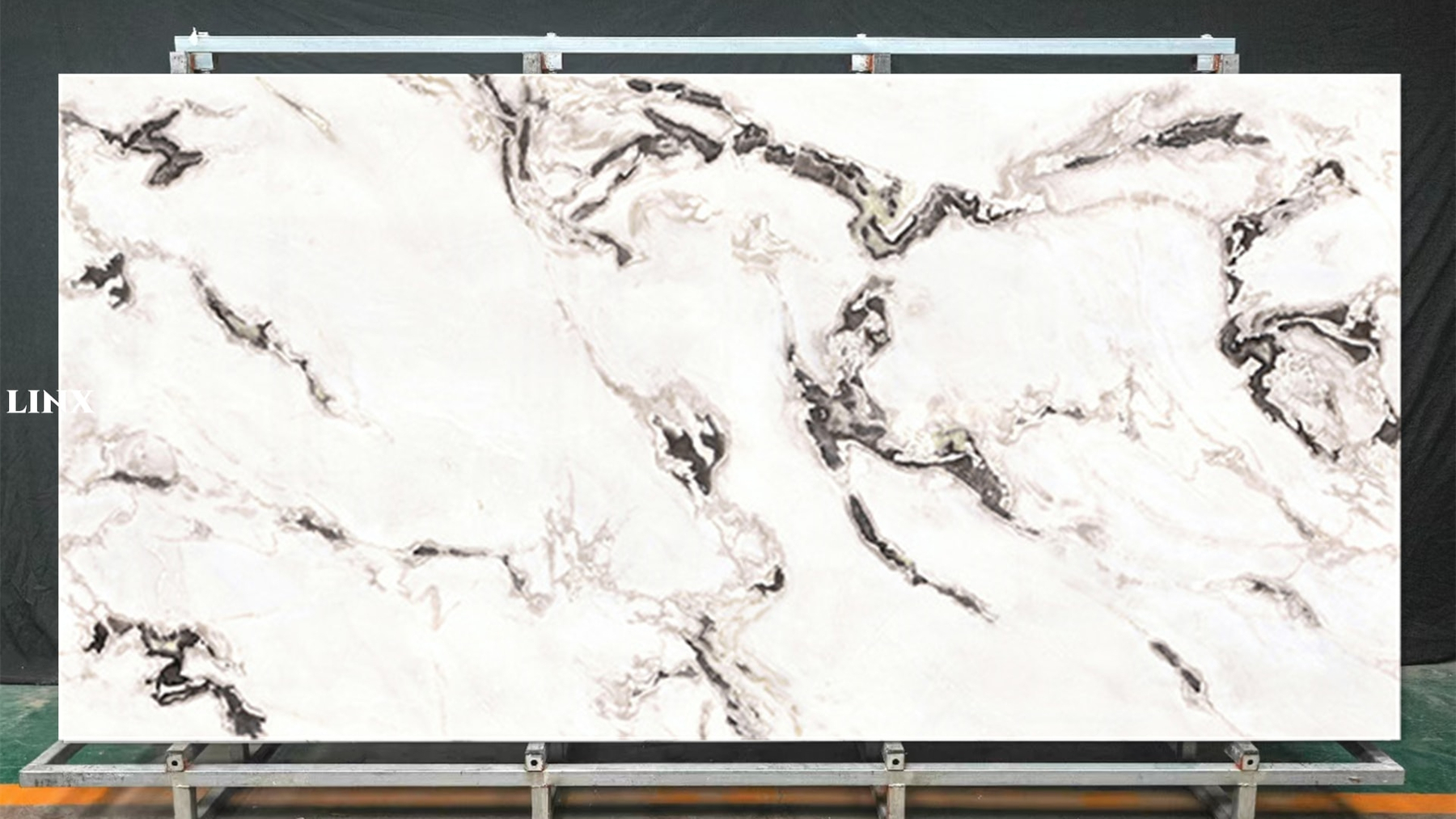 LXG150 Fendi White Sintered Stone Main Linx Surfaces
