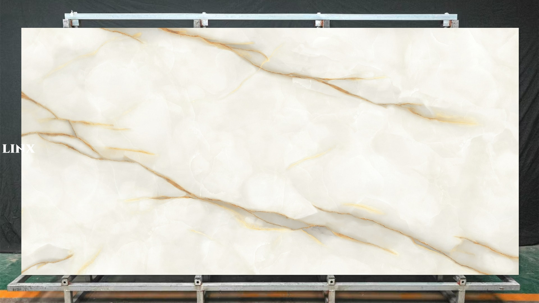 LXG168 Golden Jade Sintered Stone Main Linx Surfaces