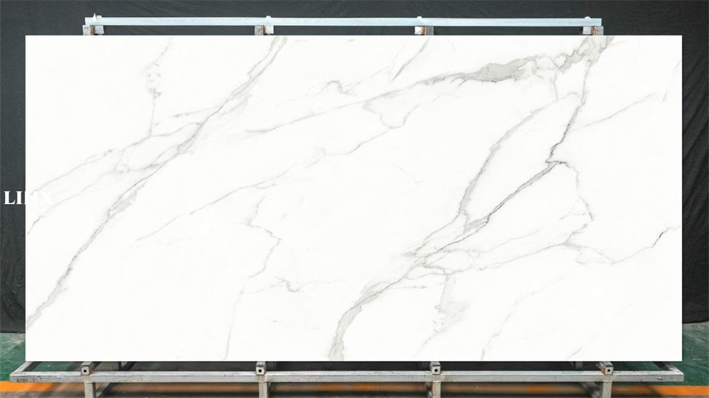 LXG22 Grece White Sintered Stone Feature Linx Surfaces