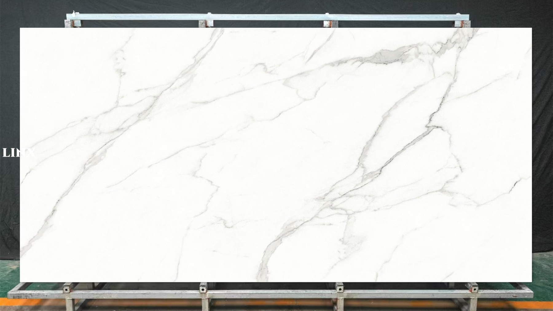 LXG22 Grece White Sintered Stone Main Linx Surfaces