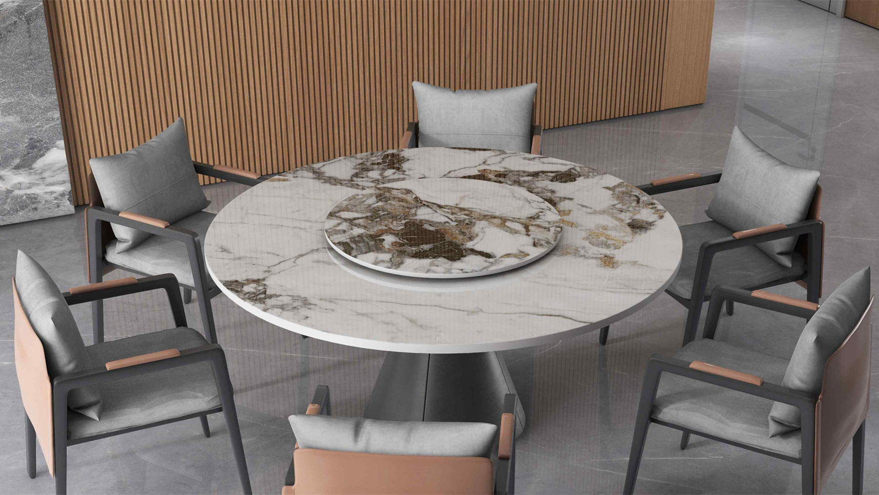 LXG227 Gold Dewdrop Effect Sintered Stone Linx Surfaces