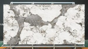 LXG37 Splendud Jade Sintered Stone Feature Linx Surfaces