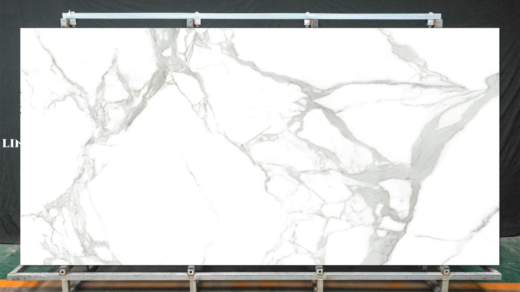LXG39 Bentley White Sintered Stone Main Linx Surfaces