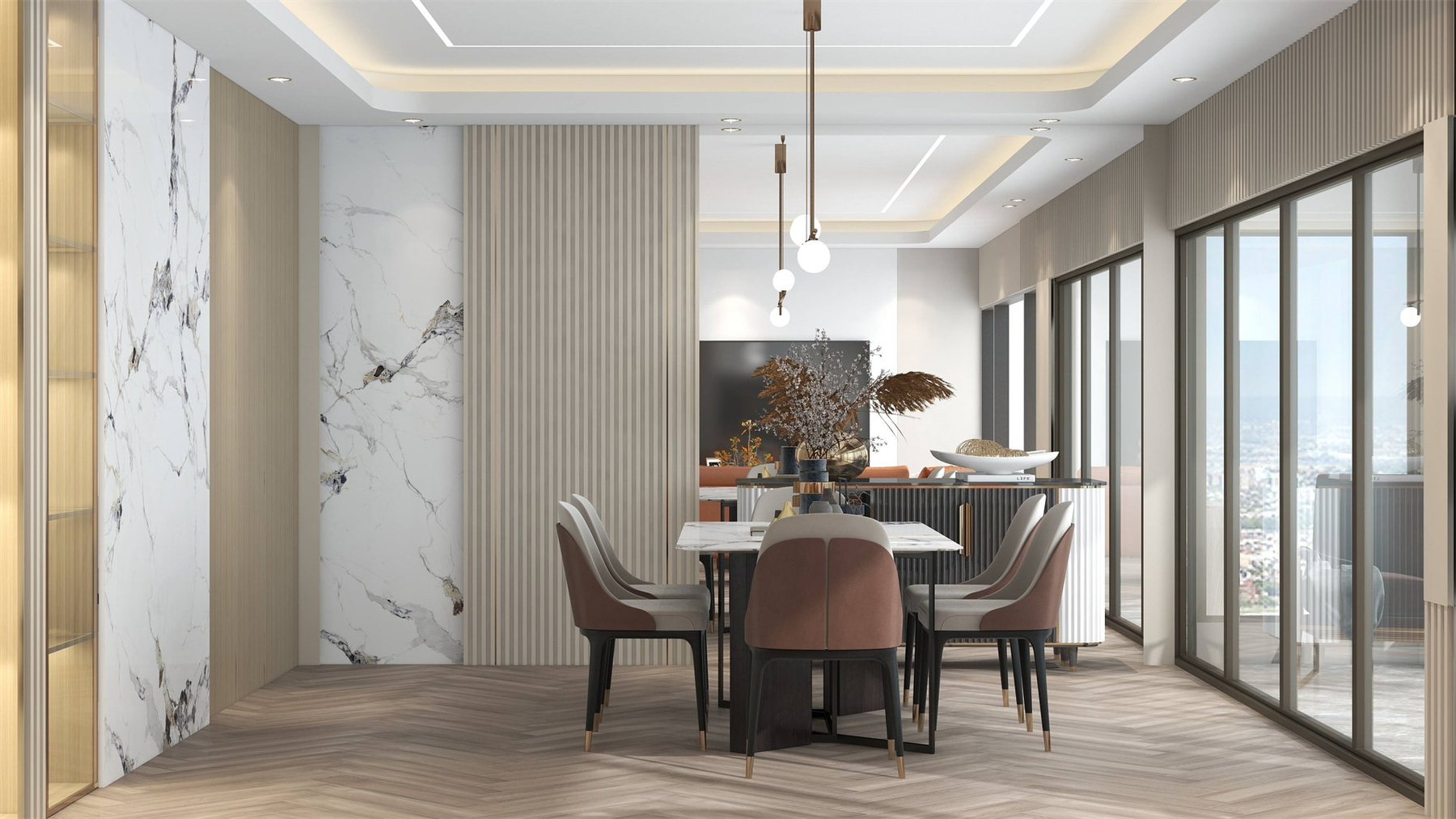 LXG50 Ptek Philippe Effect Sintered Stone Linx Surfaces