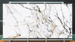LXG58 Gilded Years Sintered Stone Feature Linx Surfaces