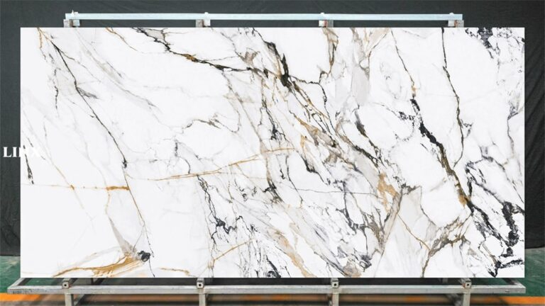 LXG58 Gilded Years Sintered Stone Feature Linx Surfaces