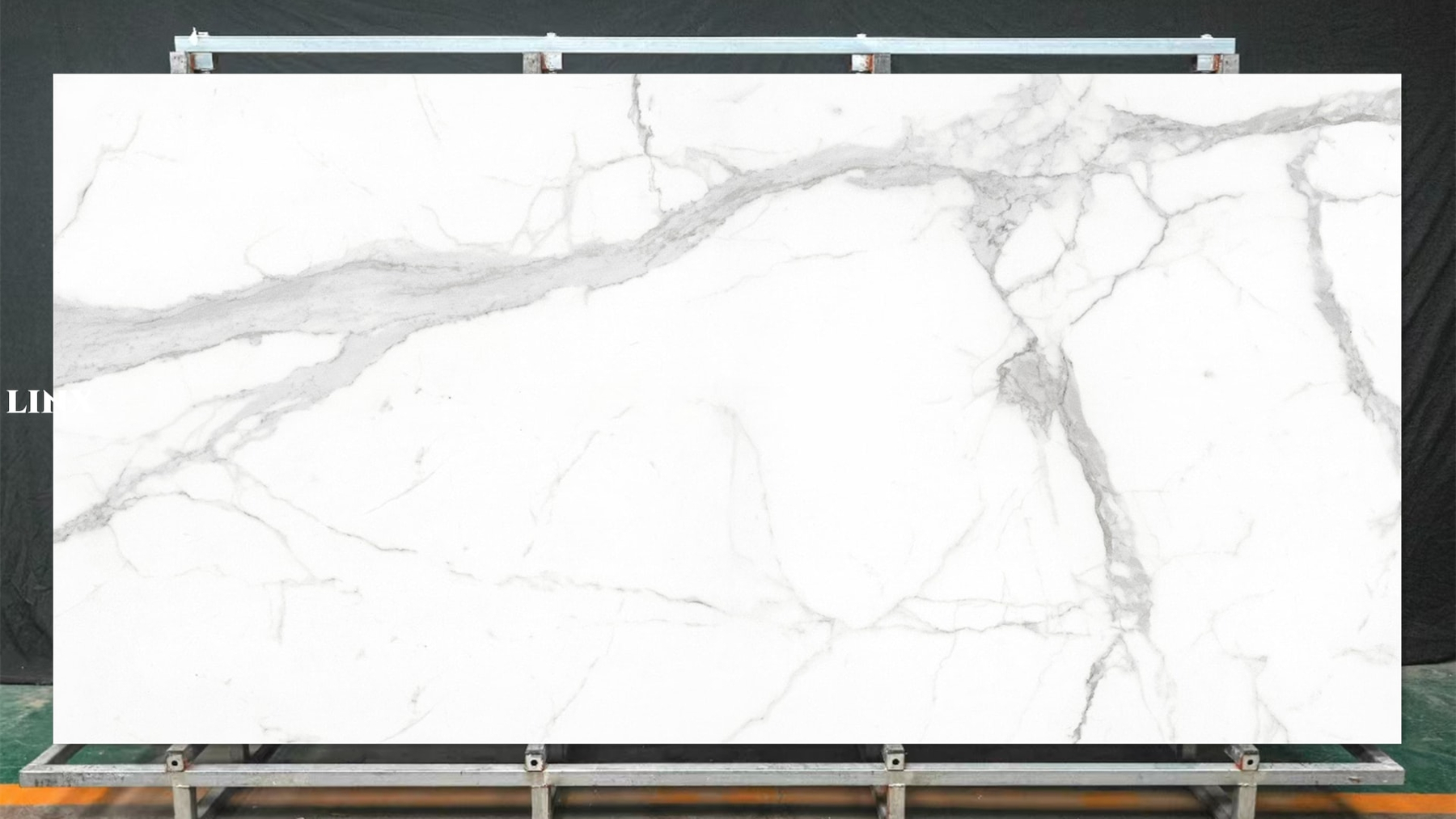 LXG92 Royal Calacatta Sintered Stone Main Linx Surfaces