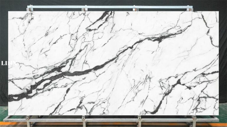 LXG96 Glacial Basalt Sintered Stone Feature Linx Surfaces