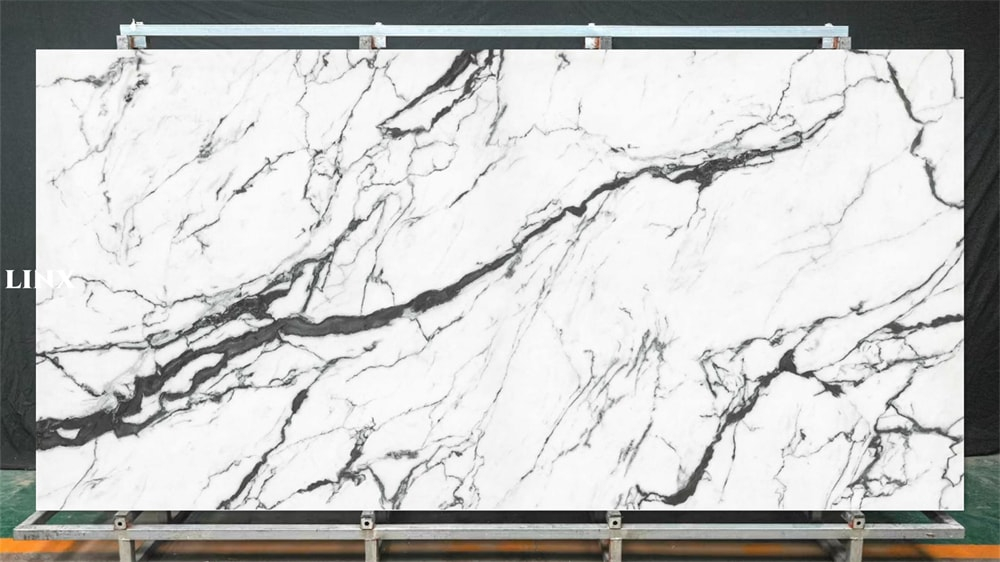 LXG96 Glacial Basalt Sintered Stone Feature Linx Surfaces
