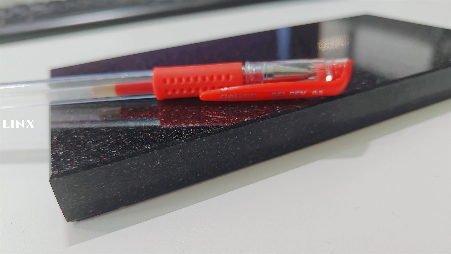 LXM025 CHOCOLATE JADE STONE SAMPLE - LINX SURFACES