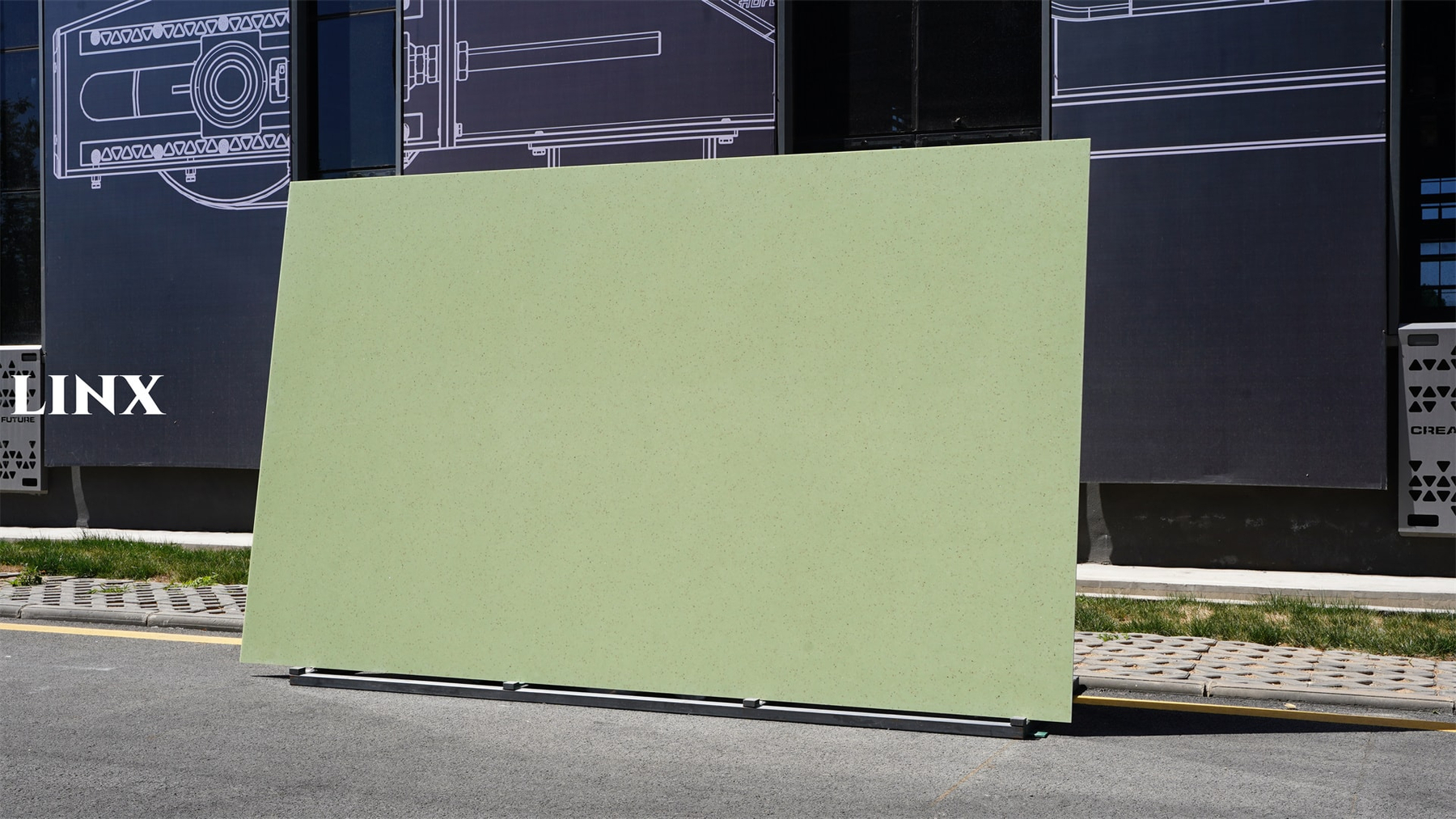 LXM073 GREEN BYTES JADE STONE FOR COUNTERTOPS 1 LINX SURFACES