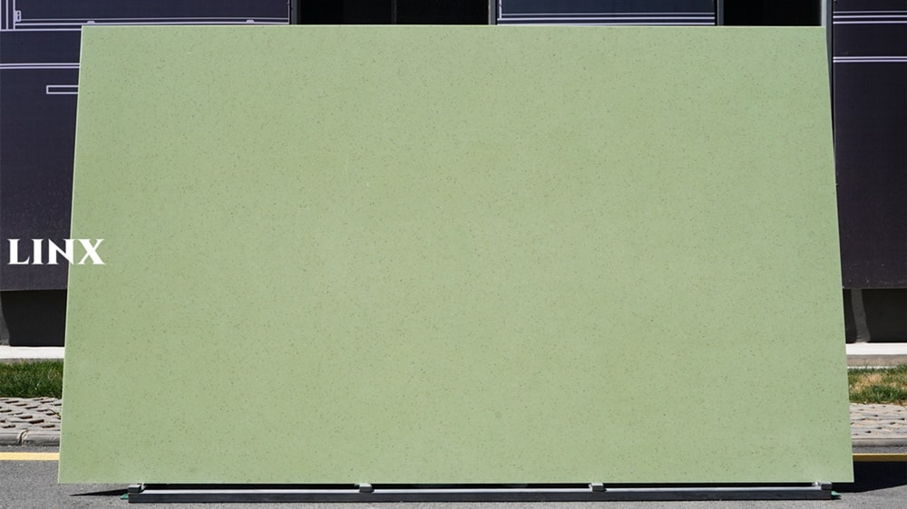 LXM073 GREEN BYTES JADE STONE FOR COUNTERTOPS FEATURE LINX SURFACES