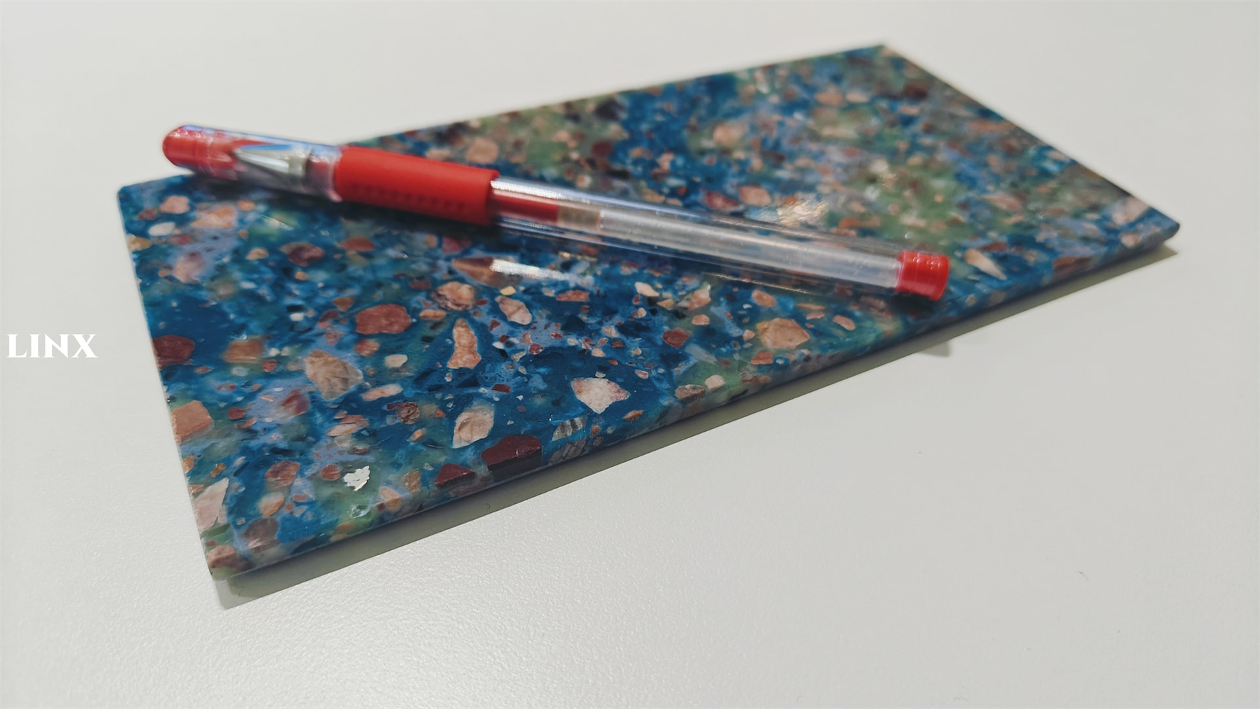 LXM2072 BLUE SPIRIT JADE STONE SAMPLE - LINX SURFACES