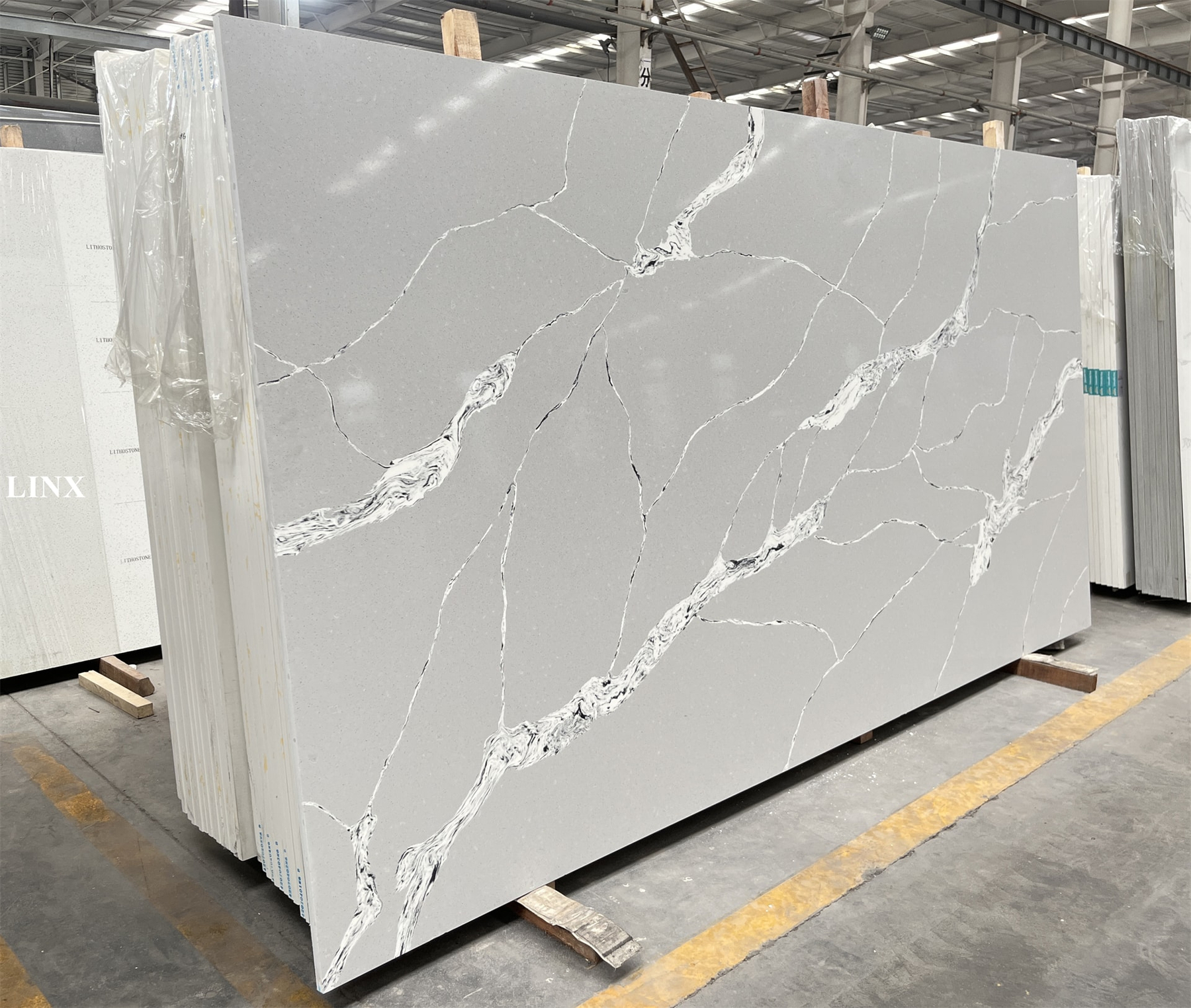 LXM6781 Bright Grey Jade Stone 1 Linx Surfaces