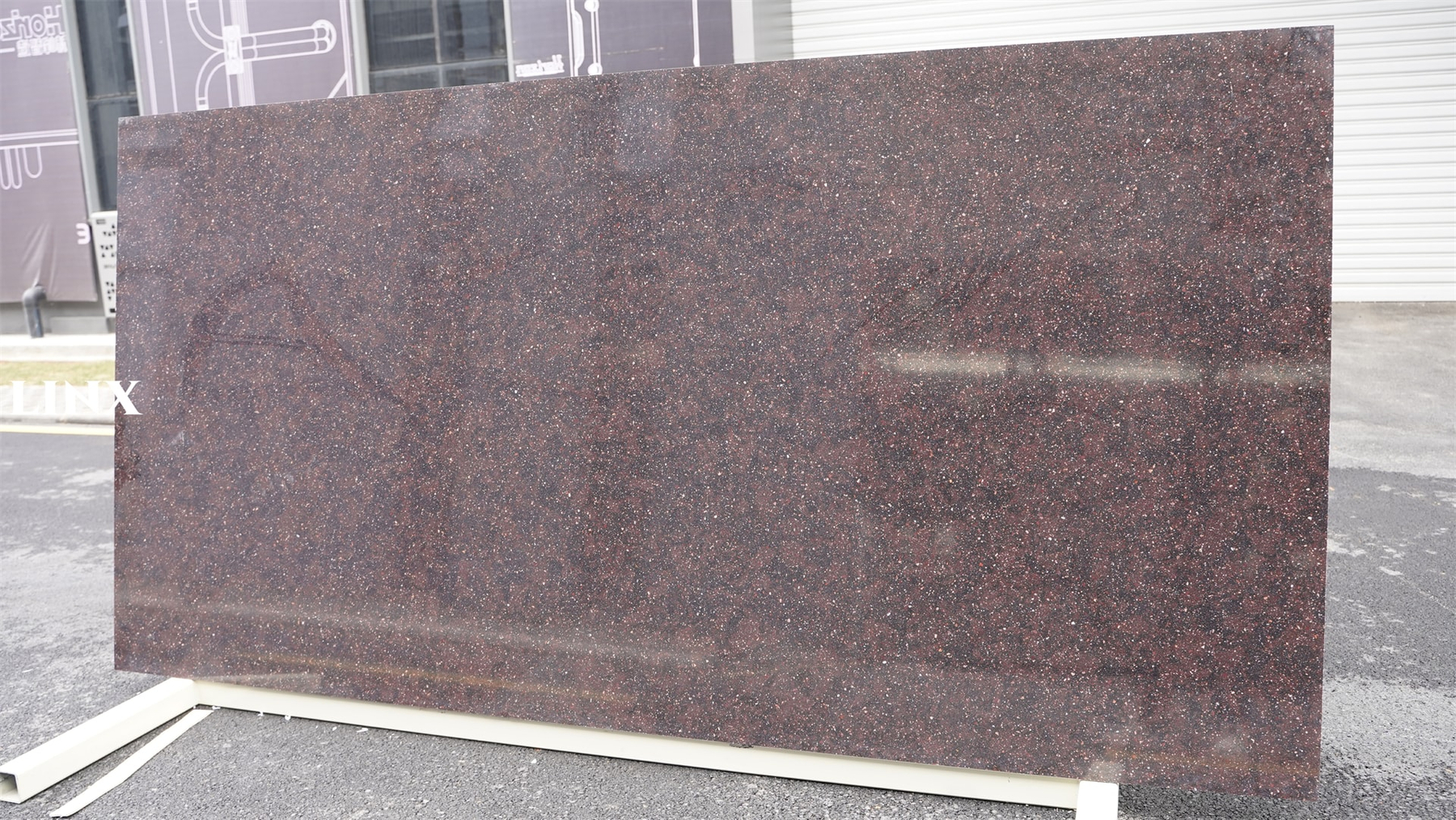 LXM9001 CHOCOLATE IMPRINT JADE STONE FOR COUNTERTOPS LINX SURFACES 2