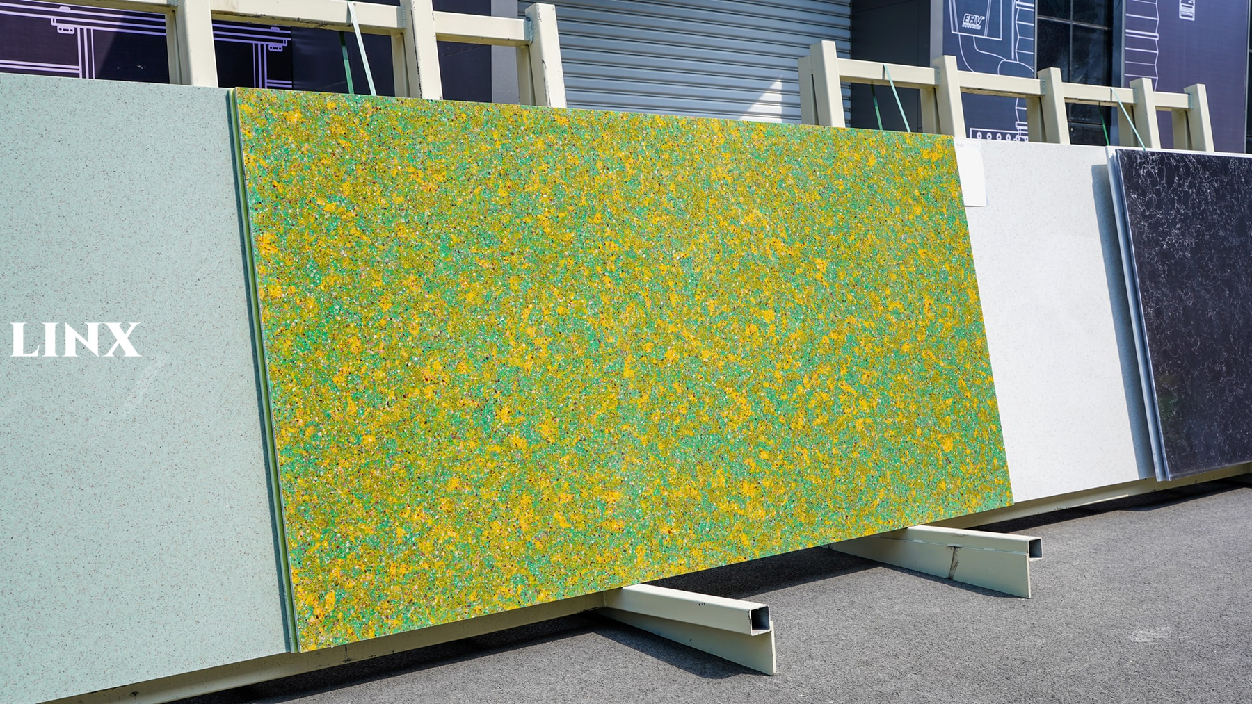 LXM9002 THRIVE GREEN JADE STONE FOR COUNTERTOPS 1 LINX SURFACES