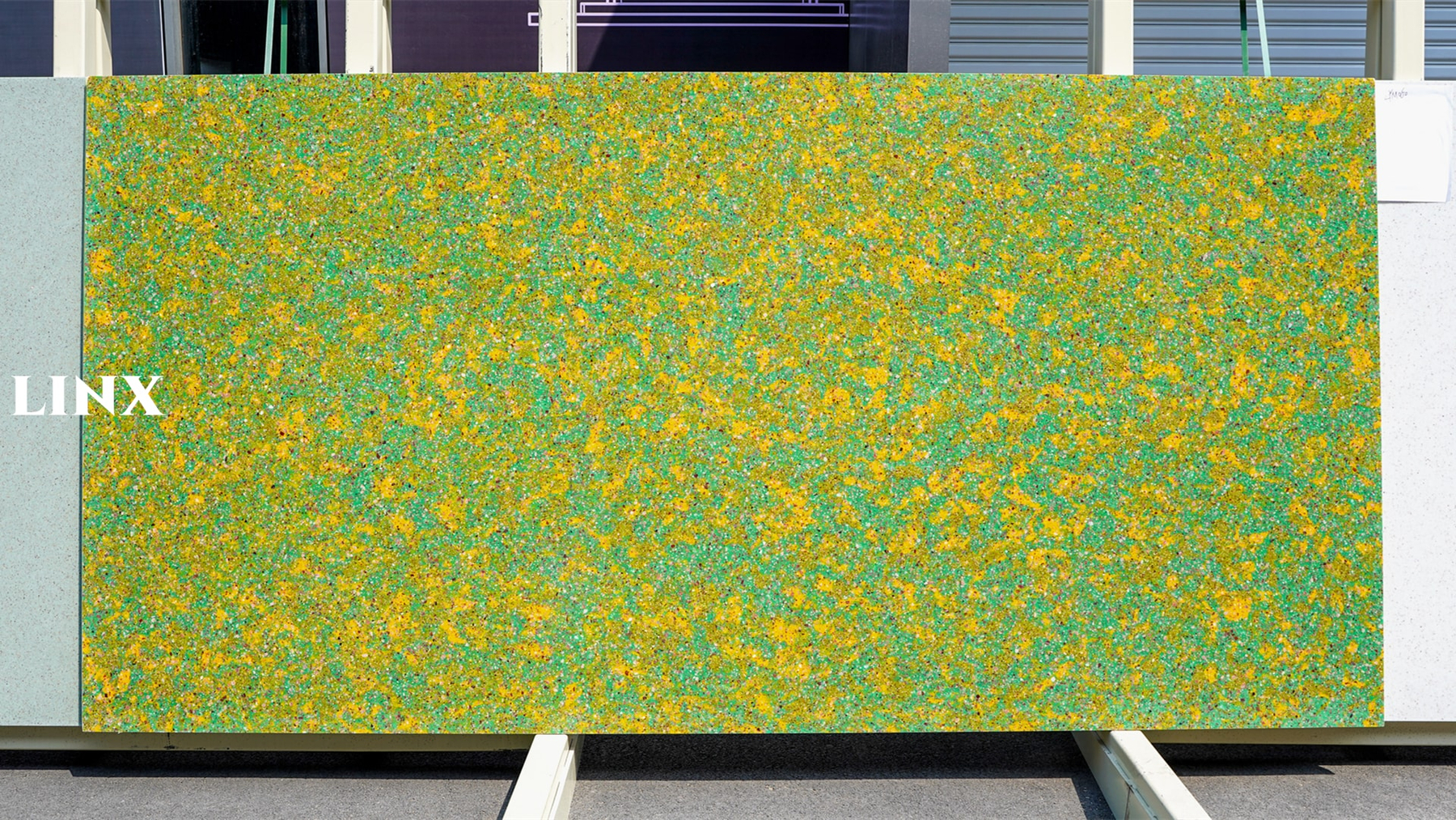 LXM9002 THRIVE GREEN JADE STONE FOR COUNTERTOPS LINX SURFACES