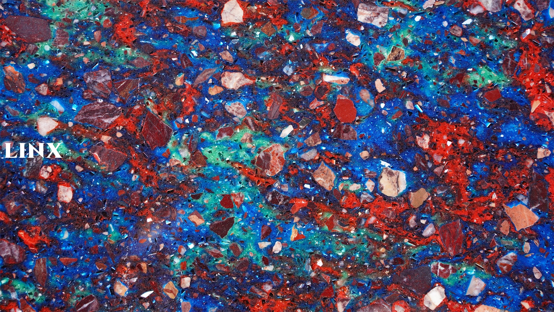 LXM9003A BLUE BLOSSOM JADE STONE CLOSE UP FOR COUNTERTOPS 5 LINX SURFACES