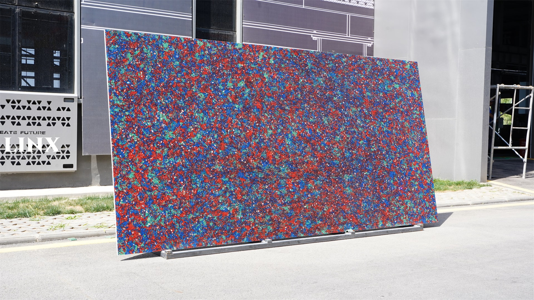 LXM9003A BLUE BLOSSOM JADE STONE FOR COUNTERTOPS 3 LINX SURFACES