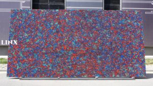 LXM9003A BLUE BLOSSOM JADE STONE FOR COUNTERTOPS FEATURE LINX SURFACES