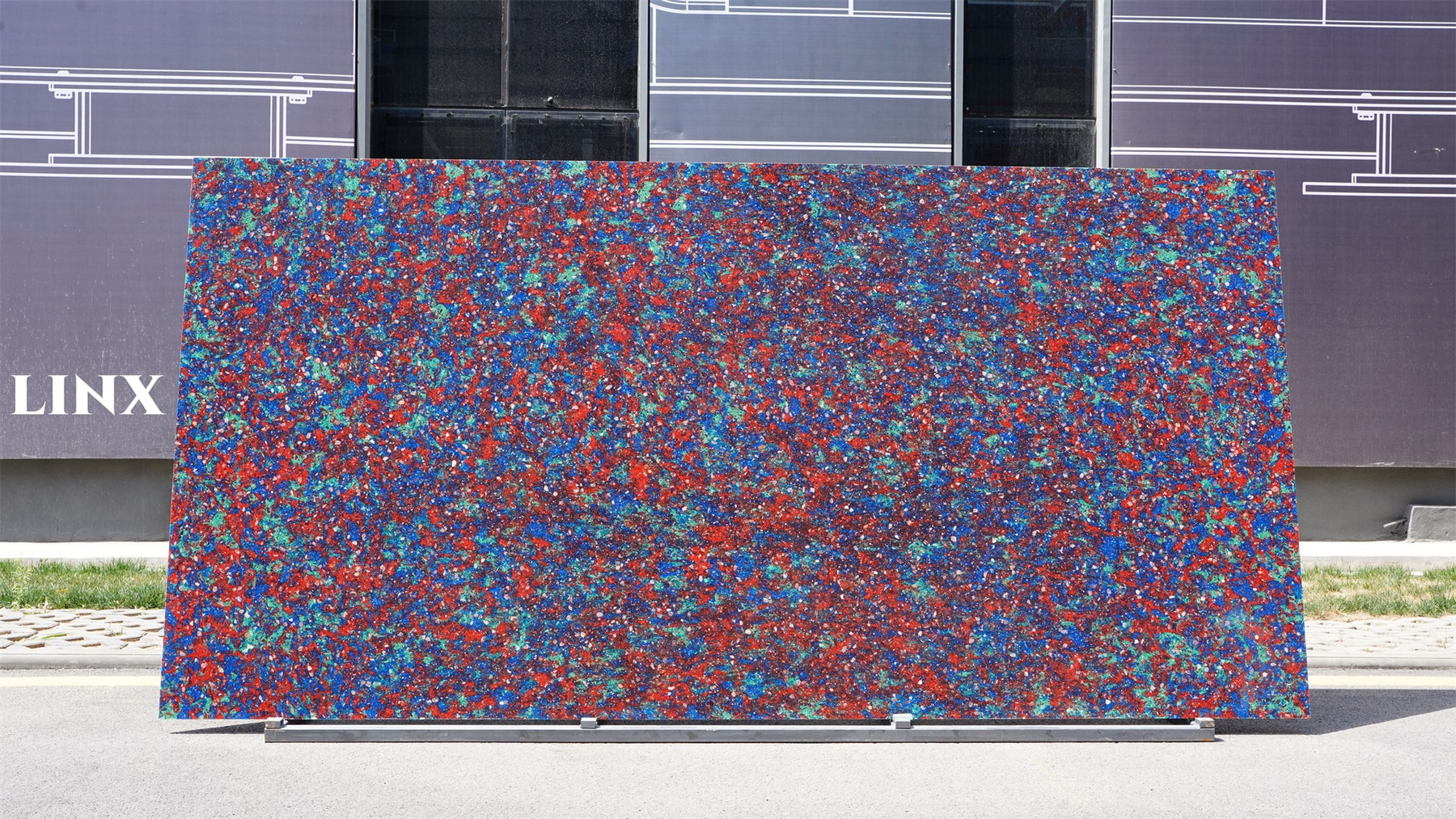 LXM9003A BLUE BLOSSOM JADE STONE FOR COUNTERTOPS LINX SURFACES