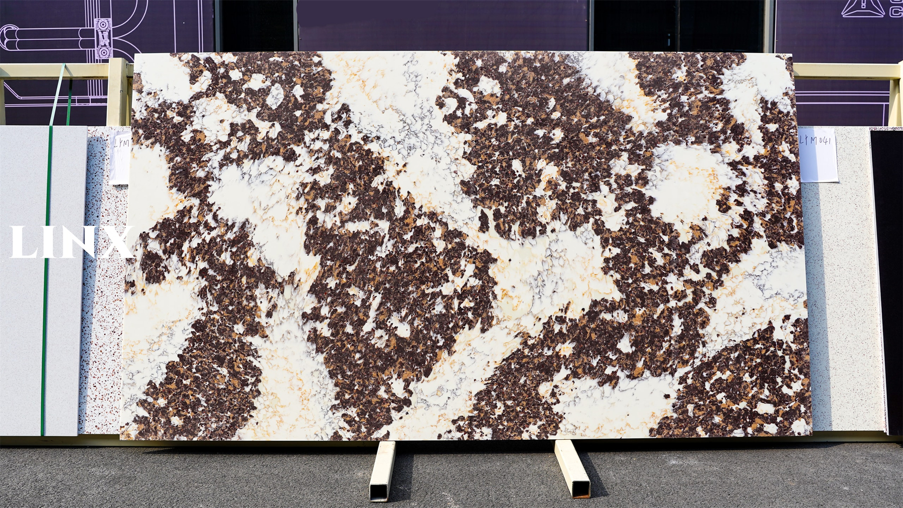 LXM9005 MAZING KAKI JADE STONE FOR COUNTERTOPS LINX SURFACES