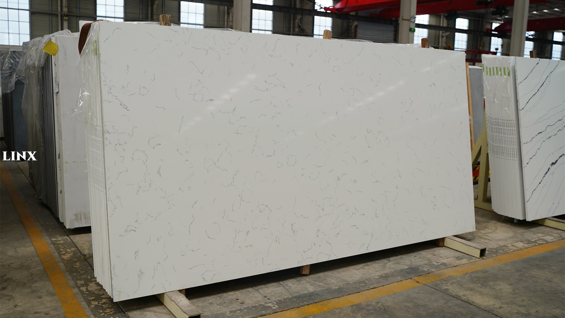 LXMIST CARRARA WHITE QUARTZ STONE 1 LINX SURFACES
