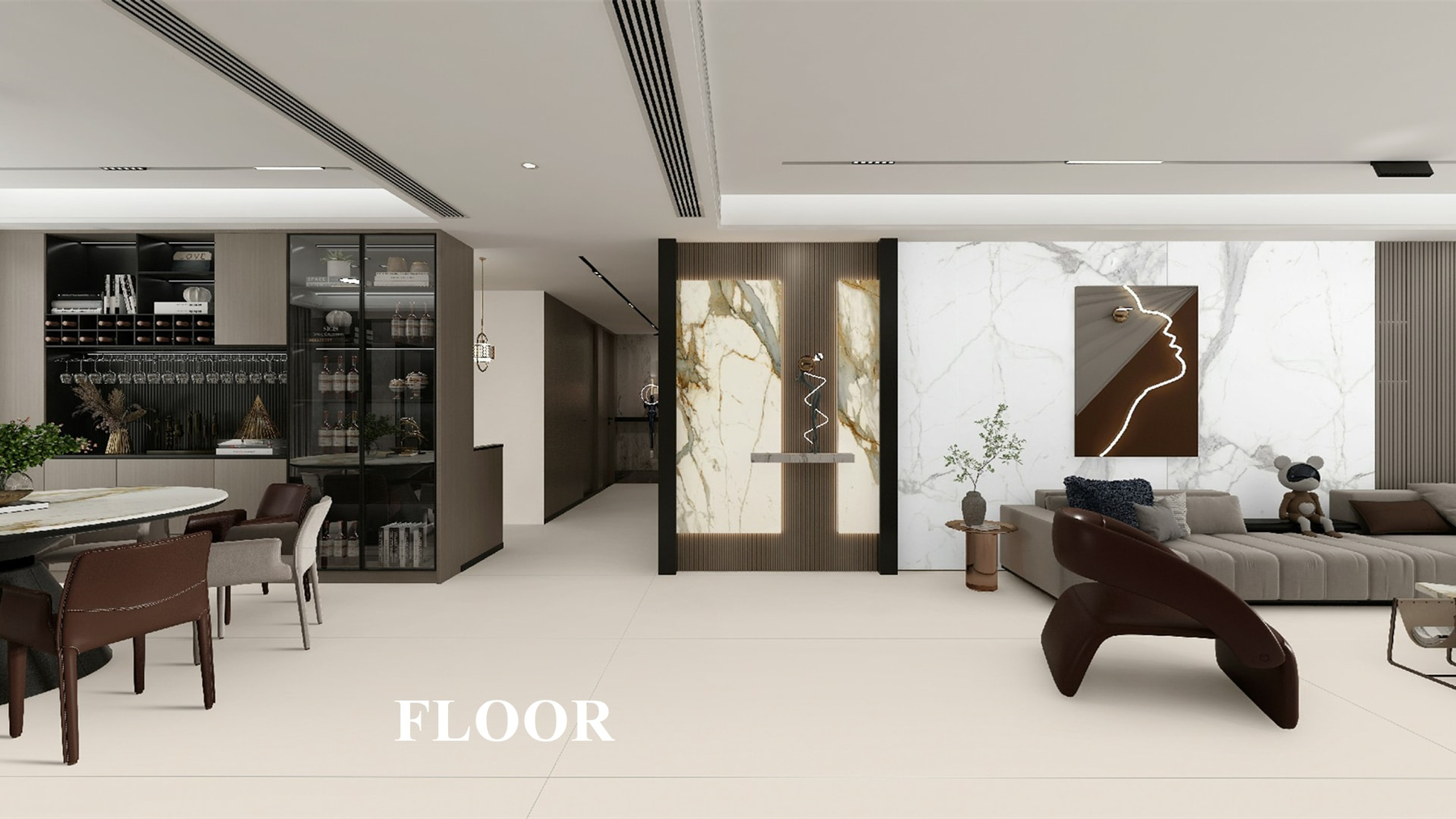 LXX388 Light Beige Effect Sintered Stone Linx Surfaces